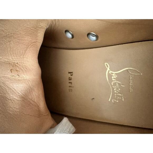 Christian Louboutin Vieira Spike (Louis Junior Spike) Leather Sneaker - Picture 2 of 6